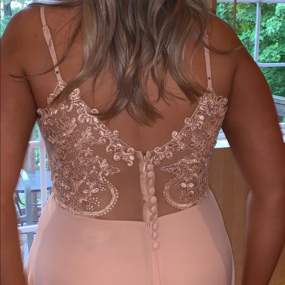 Lulus Romantic Ways Blush Dress - Picture 4 of 7